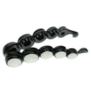 Black Hair Accessories Long Charm Acrylic Banana Hair Grip Barrette Clip Hair Pin for Women Girl And Hairdresser