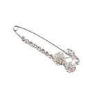 Lovely Crystal Cherry Shape Safety Pin Scarf Brooch Pin Lady Brooch Charms
