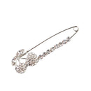 Lovely Crystal Cherry Shape Safety Pin Scarf Brooch Pin Lady Brooch Charms