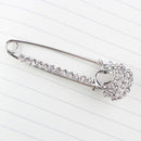 Luxury Rhinestone Scarf Clip Brooches Peacock Brooch Pin Women Jewelry