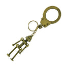 Novelty New Steampunk Screw Robot Pendant Key Ring Clips Keychain for Key Organization