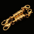 5pcs Magnetic Clasps Connectors 16 x 6mm Jewelry Making With Lobster Clasp