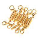 5pcs Magnetic Clasps Connectors 16 x 6mm Jewelry Making With Lobster Clasp