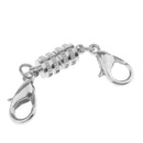 5pcs 5mm Silver Plated Magnetic Clasps For Necklace Jewelry Making Findings