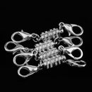 5pcs 5mm Silver Plated Magnetic Clasps For Necklace Jewelry Making Findings