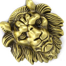 Vintage 3D Lion Head Belt Buckle Western Cowboy Men's Clothing Accessories