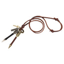 Women Men's Punk Rock Cupid's Arrow Pendant Necklace Couples Jewelry Gifts