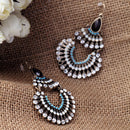 Bohemian Ethnic Lot Mini Crystal Decor Hollow Earrings Hook Piercing Style Jewelry