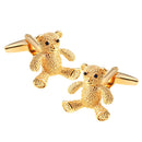Vintage Bear Cufflinks For Mens Shirt Business Wedding Party Festival Gift