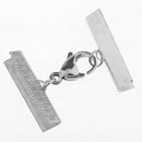 4 Pieces Assorted Sizes Of Ribbon Clamp End Crimps Sets For Jewelry Making