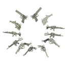 12pcs Punk Rock Charm Pendant Beads for Necklace Jewelry Making Finding Gift
