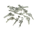 12pcs Punk Rock Charm Pendant Beads for Necklace Jewelry Making Finding Gift