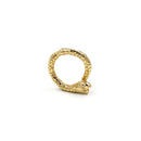 Snake Shape Open Ring Electroplate Ring Women Fashion Adjustable Band Gold Lady Jewelry