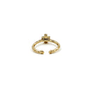 Valentine's Gifts Simple Crucifix Cross Finger Ring Adjustable Opening Band