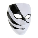 Halloween Mask Unisex Full Face Costume Party Performing Mask Black White