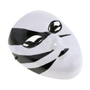 Halloween Mask Unisex Full Face Costume Party Performing Mask Black White