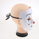 Funny Festival Party Favors Costume Full Face Plastic Mask Clown Costume Mask Hand Painted