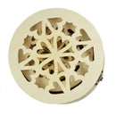3Pcs Flower And Flower Hollow Pattern Cap Plain Wood Jewelry Case Storage Box Memorial Keepsake Box Gift for Women Men