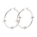 4 Pieces 316L Stainless Steel Hoop Earrings for Women Huggie for Sensitive Ears