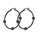 4 Pieces 316L Stainless Steel Hoop Earrings for Women Huggie for Sensitive Ears