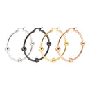 4 Pieces 316L Stainless Steel Hoop Earrings for Women Huggie for Sensitive Ears