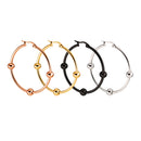 4 Pieces 316L Stainless Steel Hoop Earrings for Women Huggie for Sensitive Ears