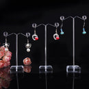 Pack of 3 Metal Jewelry Display Stand for Tassel Drop Earrings Necklace Rack