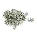 50pcs Lotus Flowers OM OHM YOGA Symbol Charms Pendant Jewelry Findings Craft