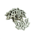 50pcs Lotus Flowers OM OHM YOGA Symbol Charms Pendant Jewelry Findings Craft