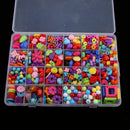 590 Pieces Acrylic DIY Jewelry Creative Kit Jewelry Finding for Kids Necklace Earings Bracelet Making