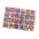 590 Pieces Acrylic DIY Jewelry Creative Kit Jewelry Finding for Kids Necklace Earings Bracelet Making