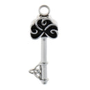 Secret Key Shape Design Stainless Steel Cremation Keepsake Ash Urn Pendant