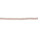 8mm Pink Faceted Round Quartz Gemstone Loose Spacer Beads 15'' Strand Craft for Jewelry Making