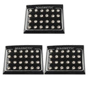 12 Pairs Men Women Unisex Non Piercing Magnetic Magnet Ear Stud Earrings 5mm