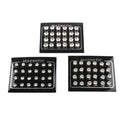 12 Pairs Men Women Unisex Non Piercing Magnetic Magnet Ear Stud Earrings 5mm