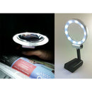 3X LED Lighted Foldable Magnifier With LED Llights For Reading Watch Repair