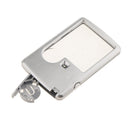 LED 3X 6X Square Handheld Reading Magnifying Glass Lens Jeweler Watch Repair