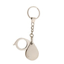 Pocket Folding Jewellery Magnifier 15X Magnifying Eye Glass Lens Keychain