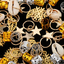 84pcs Hip hop Metal Assorted Style Dreadlock Shell Leaf Hair Braid Rings Pendants Pin Loops Headband Hair Accessories