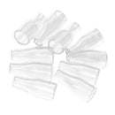 10 Pieces Clear Mini Floating Glass Bottle Wish Charm Pendant Jewelry Making