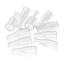 10 Pieces Clear Mini Floating Glass Bottle Wish Charm Pendant Jewelry Making