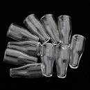 10 Pieces Clear Mini Floating Glass Bottle Wish Charm Pendant Jewelry Making