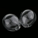 10pcs Glass Globe Glass Ball Cover Vials DIY Charm Pendant Glass Bottle