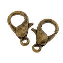 100 Pieces Lobster Claw Clasp Jewelry DIY Makings Findings Supplies 12mm