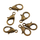 100 Pieces Lobster Claw Clasp Jewelry DIY Makings Findings Supplies 12mm