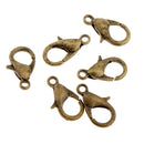 100 Pieces Lobster Claw Clasp Jewelry DIY Makings Findings Supplies 12mm