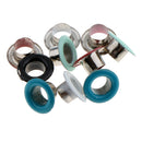 100Pcs Mixed Colored Copper Hollow Rivet for DIY Leather Shoes Bag Bracelet Stud