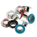 100Pcs Mixed Colored Copper Hollow Rivet for DIY Leather Shoes Bag Bracelet Stud