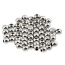 100Pcs Silver Iron Loose Beads Spacer DIY Jewelry Findings Crafts