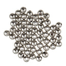 100Pcs Silver Iron Loose Beads Spacer DIY Jewelry Findings Crafts
